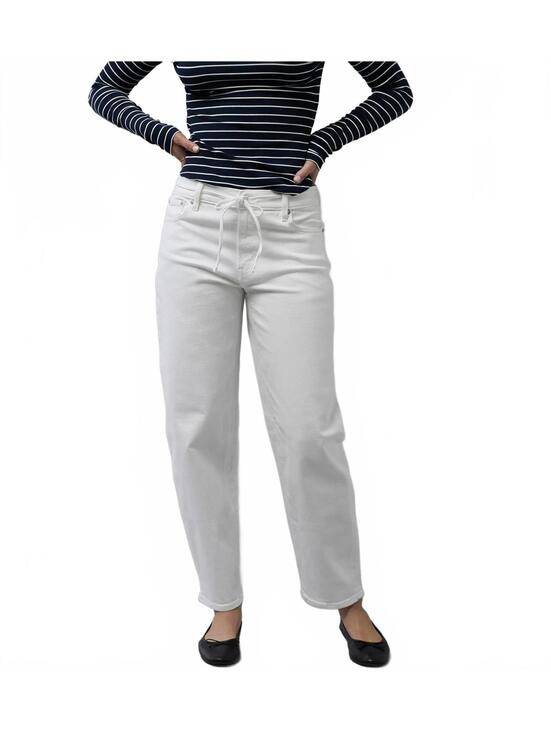 American Eagle Outfitters Denim - AE Long Stretch Barrel Jean American Eagle NWT Cool White 16L